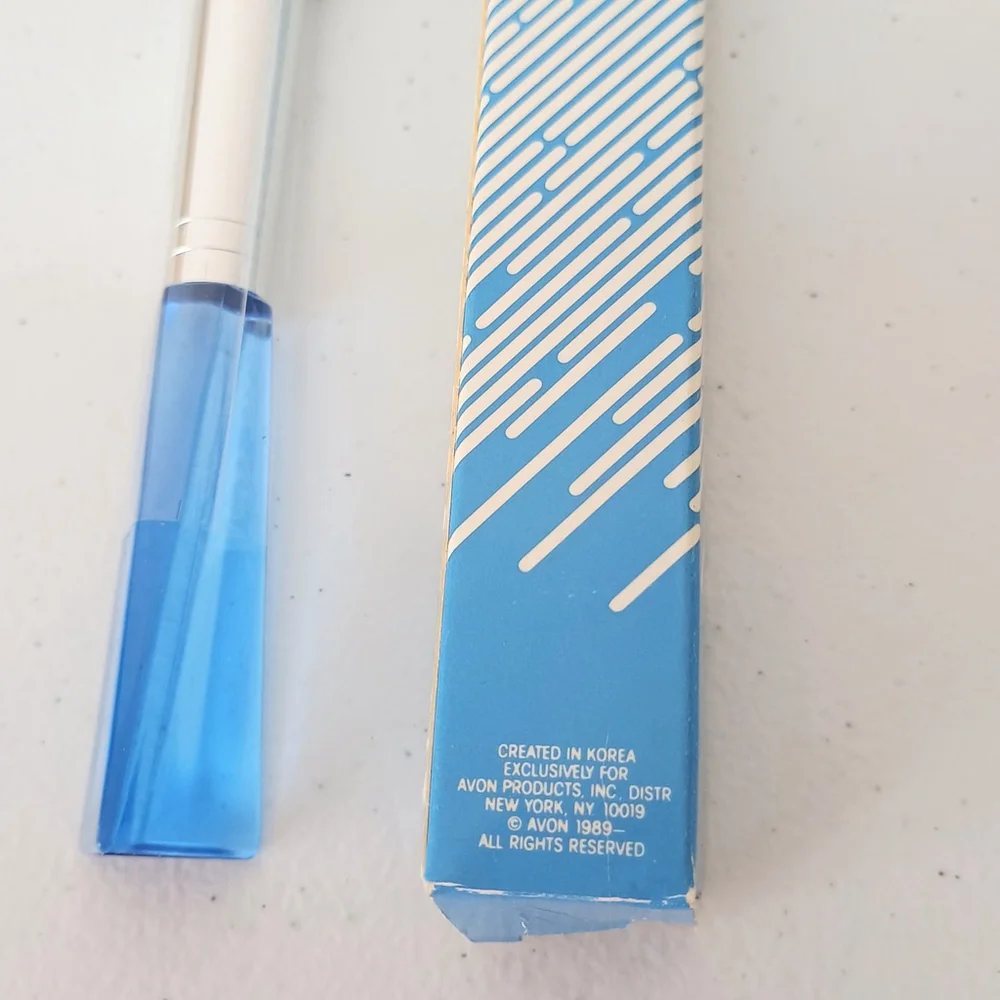 NOS 1989 Avon Powder Brush In Original Box